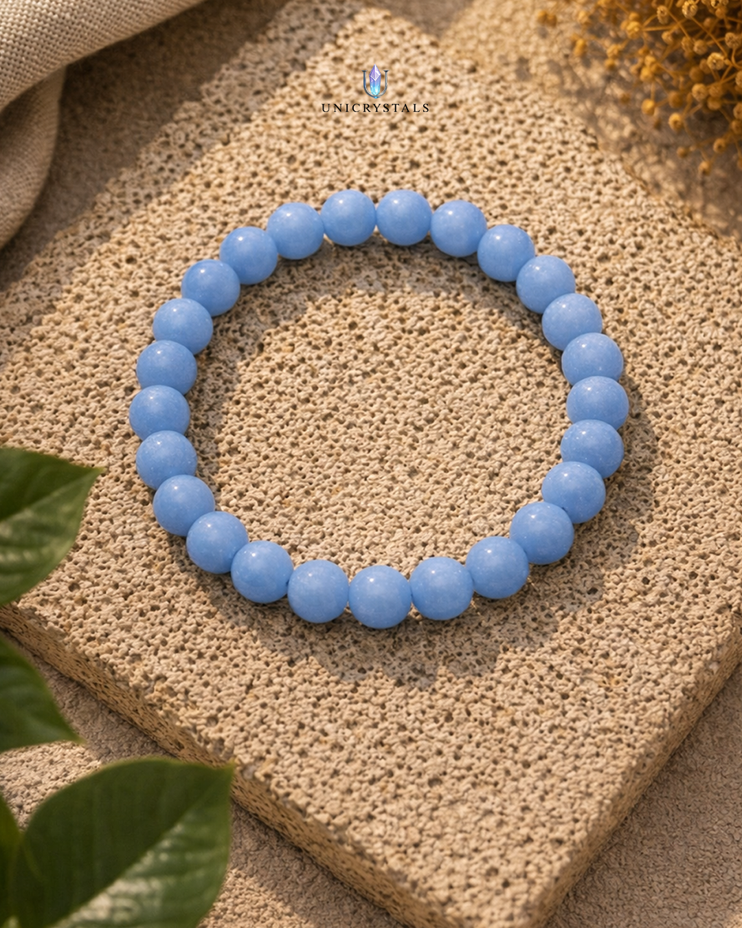 Aquamarine Bracelet – Calmness, Clarity & Emotional Balance