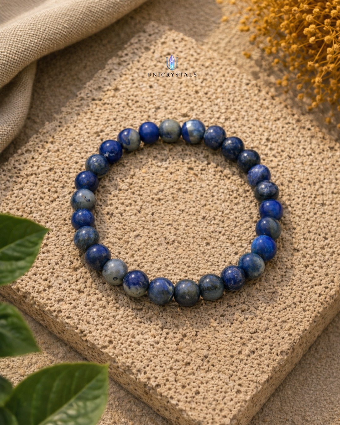 Lapis Lazuli Bracelet – Wisdom, Communication & Inner Confidence