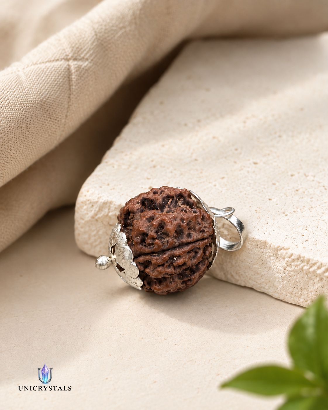 Charmukhi Rudraksha Pendant from Nepal