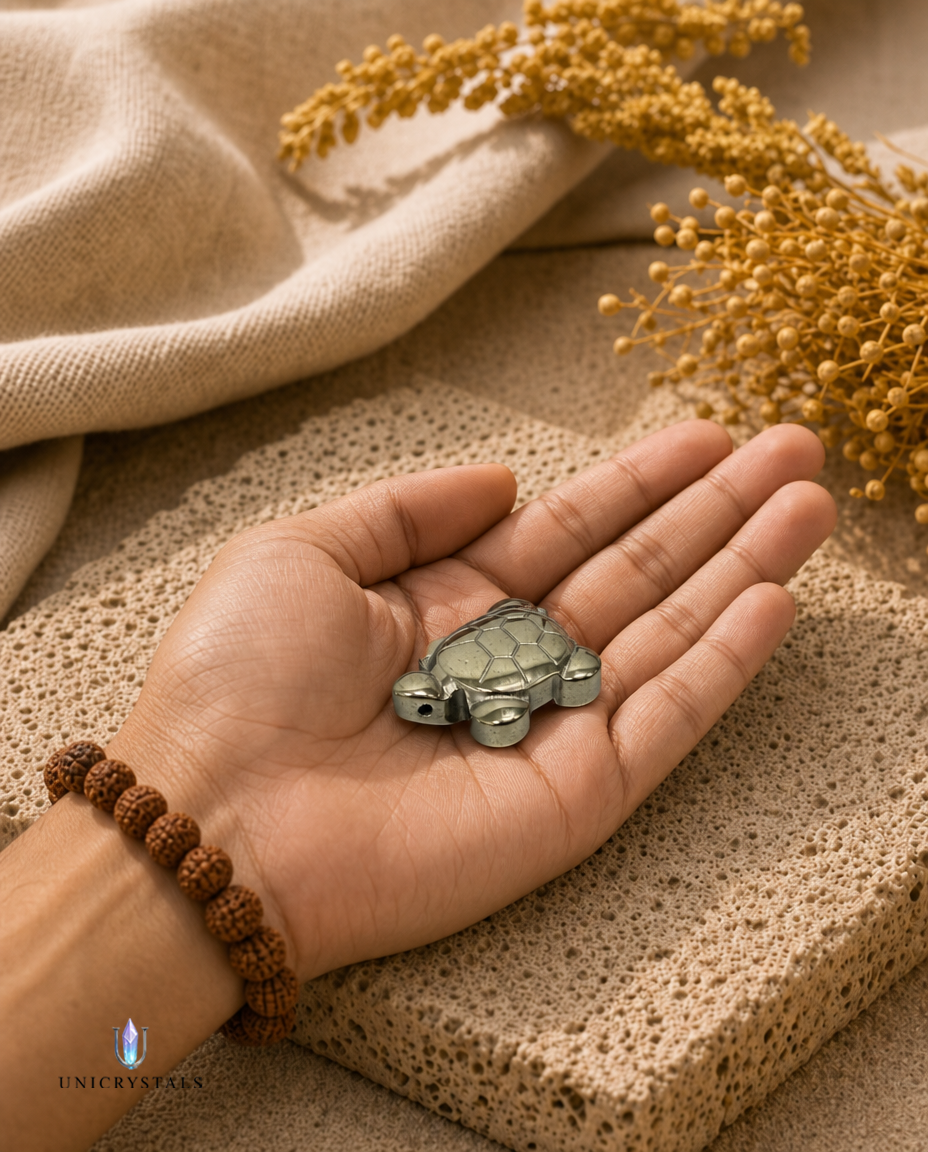 Lucky Pyrite Tortoise (4 Piece )