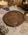 Pyrite Anklet , Prosperity, Confidence & Protection