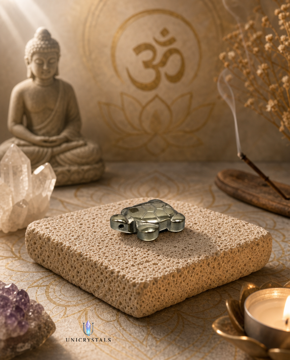 Lucky Pyrite Tortoise (4 Piece )