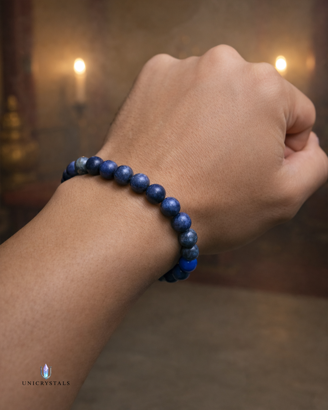 Lapis Lazuli Bracelet – Wisdom, Communication & Inner Confidence