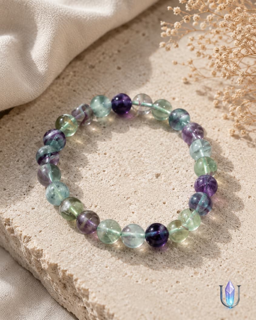 Fluorite Crystal Bracelet