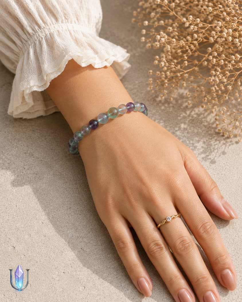 Fluorite Crystal Bracelet