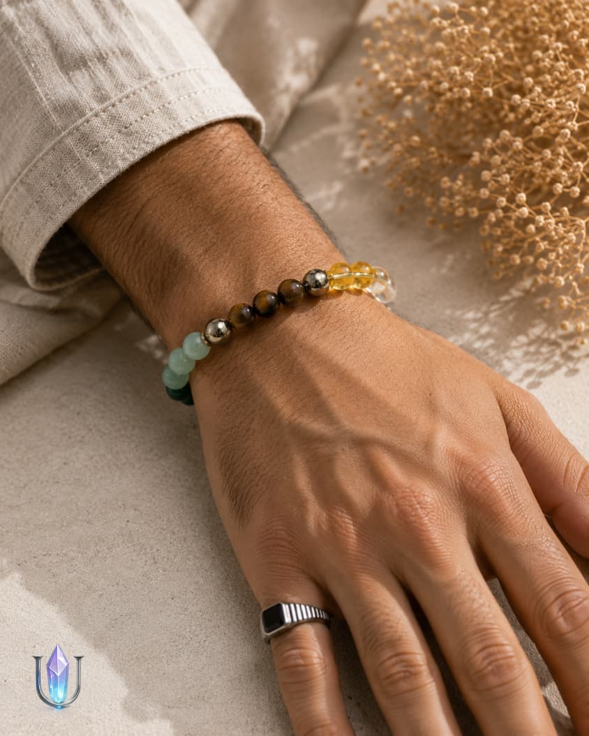 Dhan Yog × Sani Protection Combo Bracelet