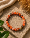 Natural Red Jasper Bracelet ( Strength, Grounding & Protection )