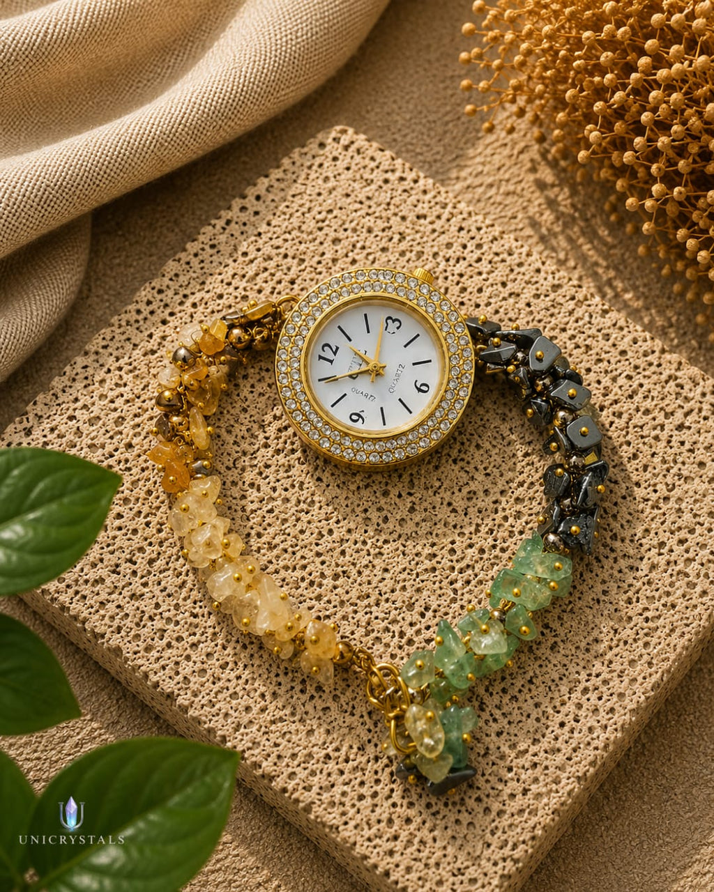 Money Magnet Watch ( Crystal Bracelet Watch )
