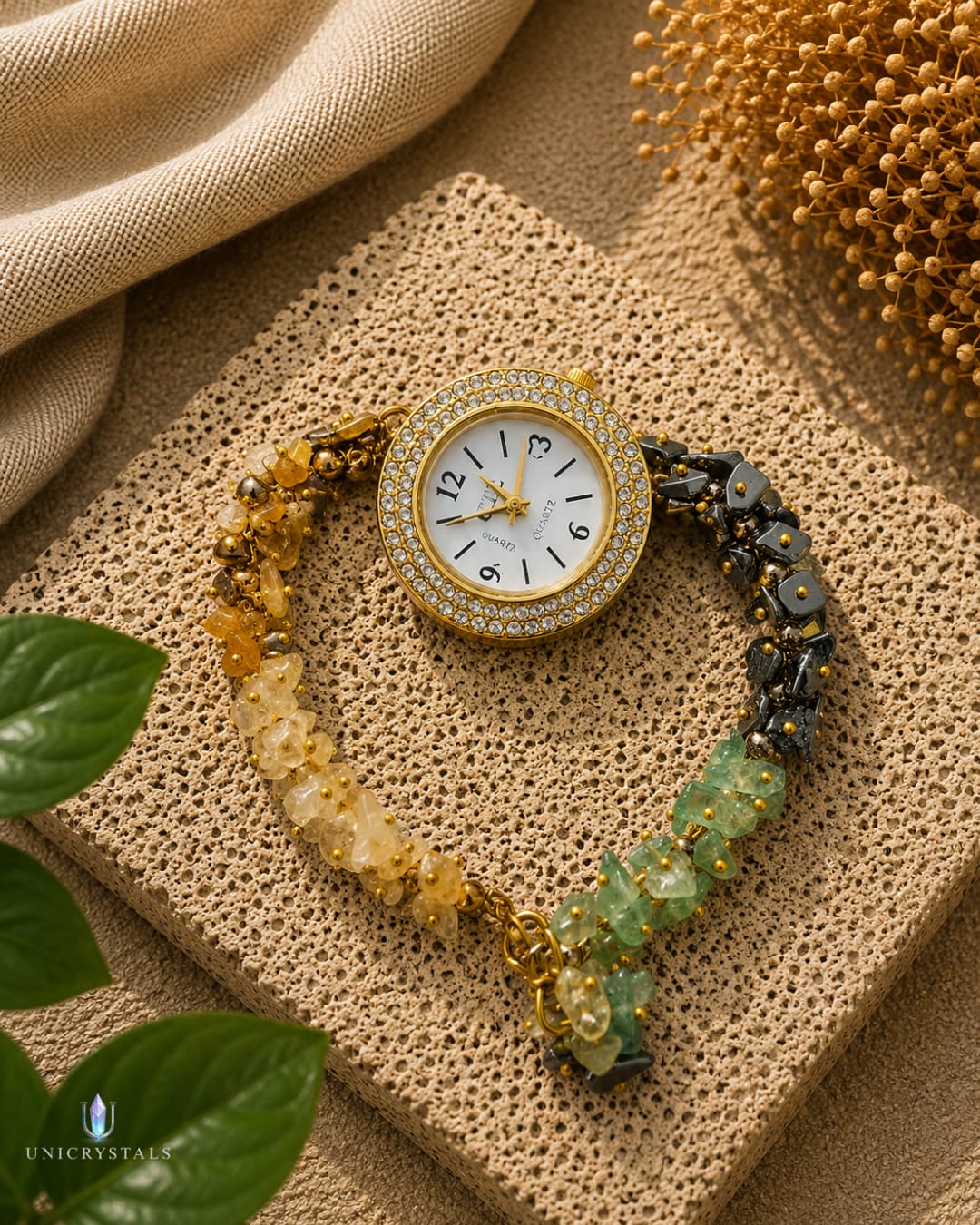 Money Magnet Watch ( Crystal Bracelet Watch )