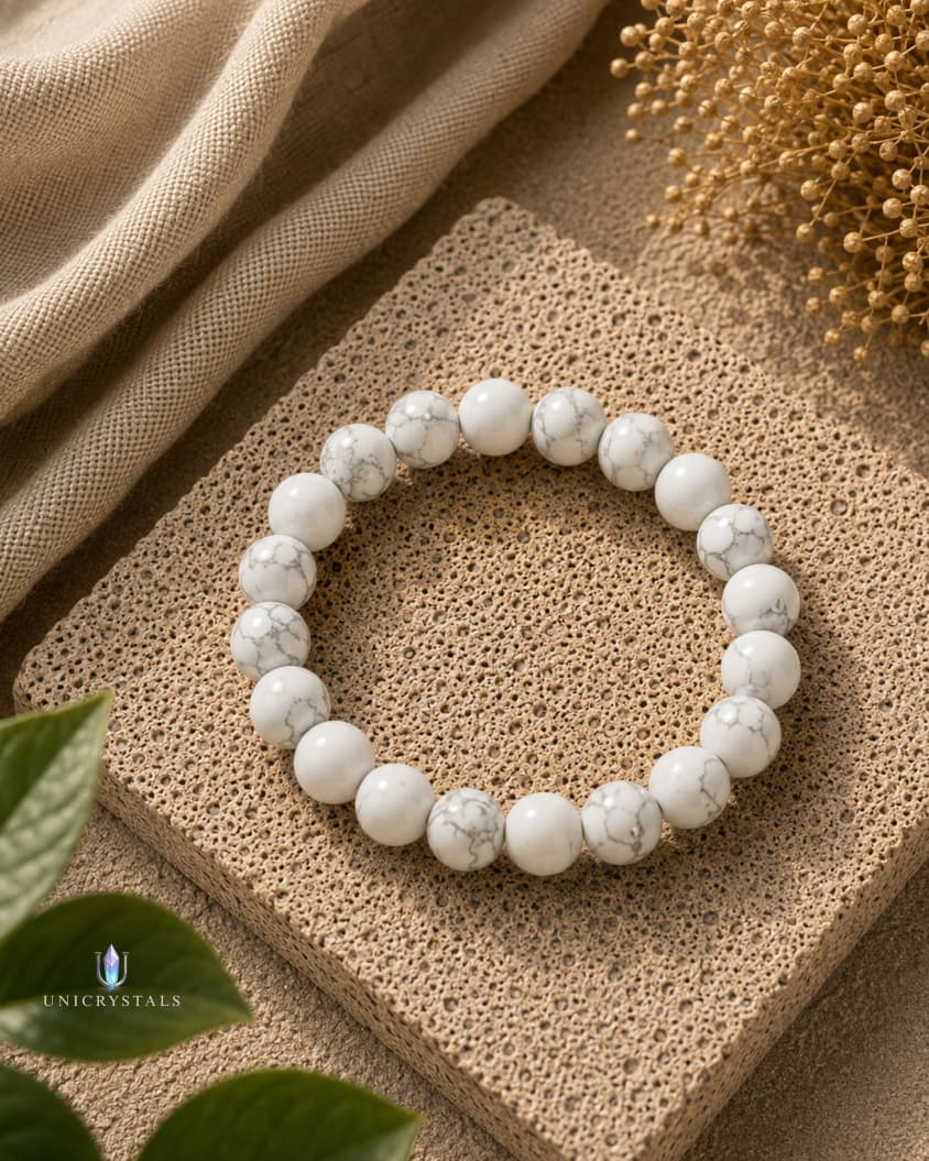 Pyrite Bracelet X Howlite Bracelet
