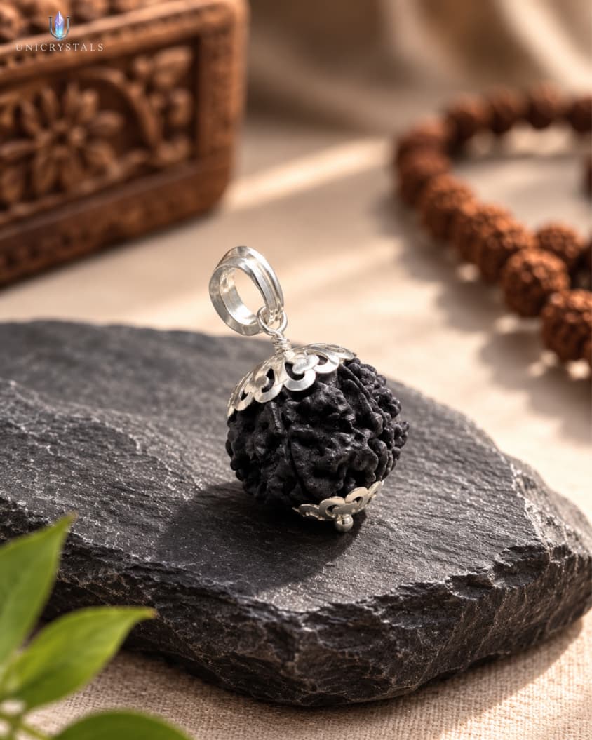 Citrine × Panchmukhi Rudraksha Combo