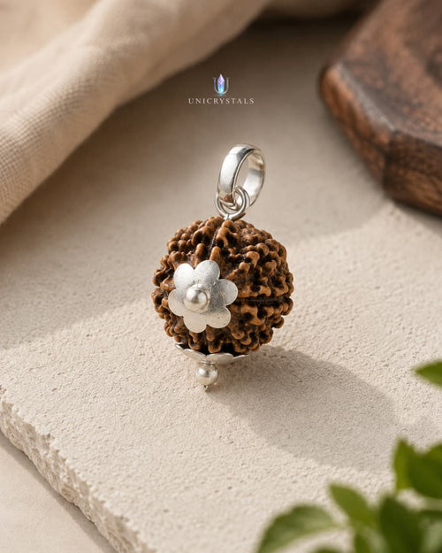 Charmukhi Rudraksha Pendant from Nepal