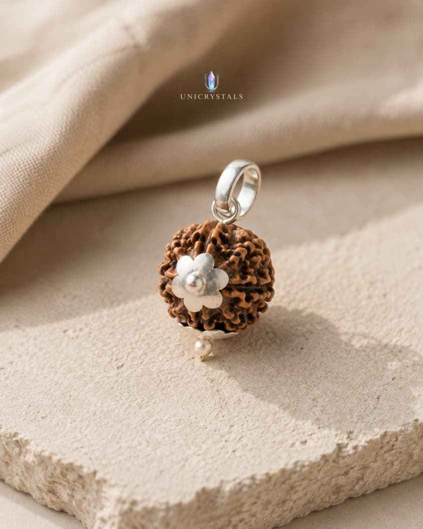 Charmukhi Rudraksha Pendant from Nepal