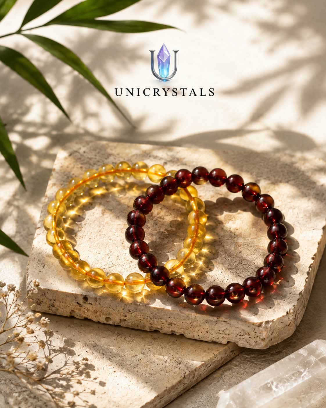 Citrine X Red Carnelian Bracelet
